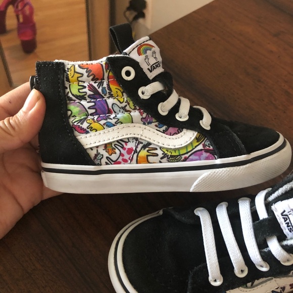high top unicorn vans